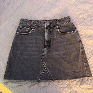 Urban Outfitters Black Jean Skirt | SIZE: S